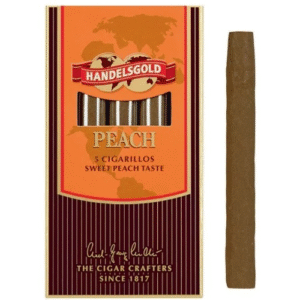 Handelsgold Peach – Şeftali Aromalı Sigarillo (Emzikli Puro)
