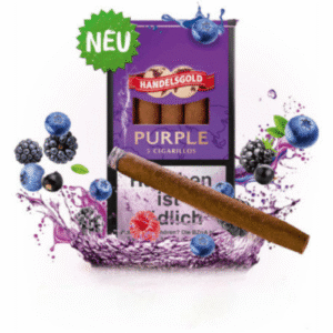 Handelsgold Purple – Yaban Mersini Aromalı 5’li Sigarillo