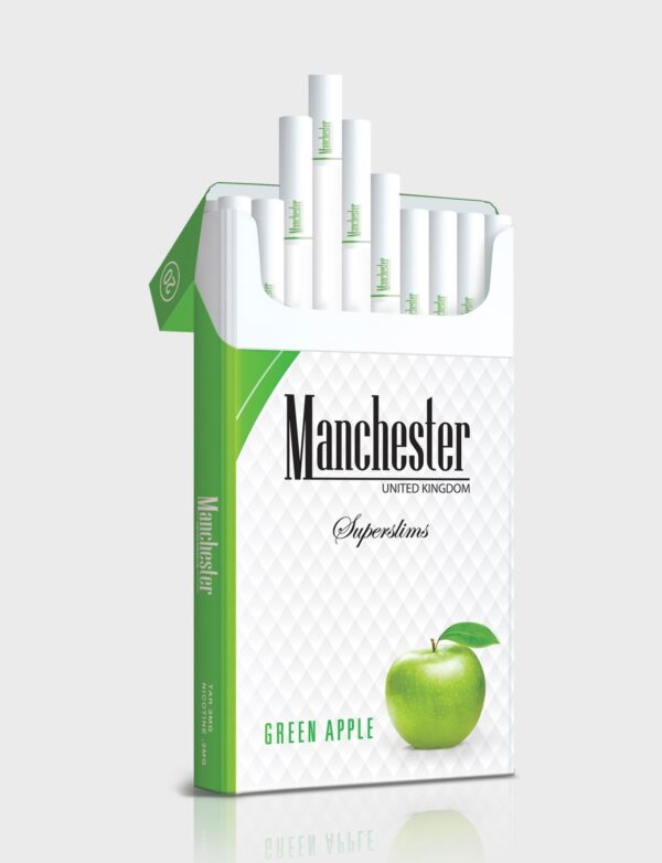 Manchester Superslims Green Apple – Yeşil Elma
