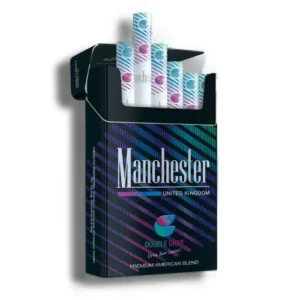 Manchester Double Drive Mentollü Sigara (Böğürtlen Mentol)