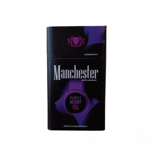Manchester Queen Compact Purple Blast Sigara