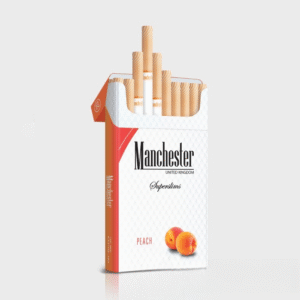 Manchester Superslims Peach – Şeftali Aromalı Sigara