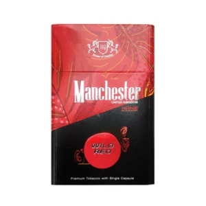 Manchester Wild Red Nano Superslim – Çilek Aromalı Sigara
