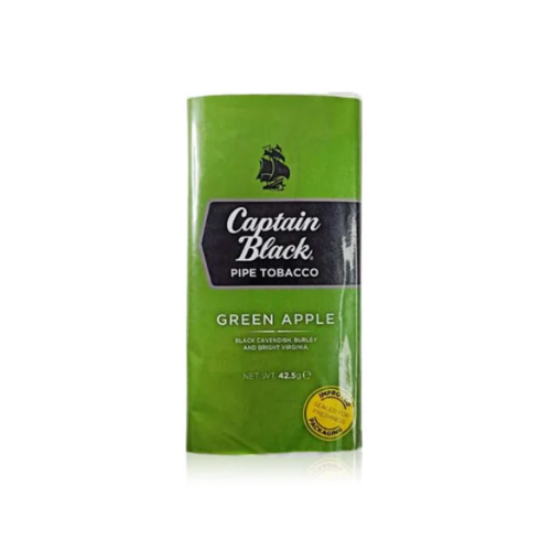Captain Black Green Apple Pipo Tütünü - (Elma Aromalı)