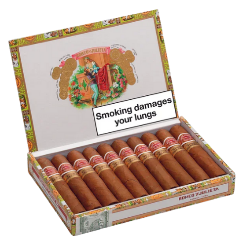 Romeo Y Julieta Short Churchills Tubo Puro 25’s puro satin al (1)